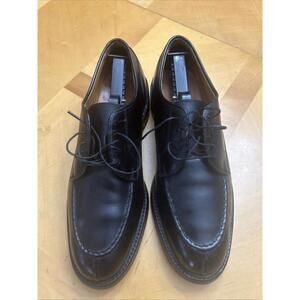 Allen Edmonds Bradley Split Toe Mens Size 10 C Black Leather Oxford Dress Shoes